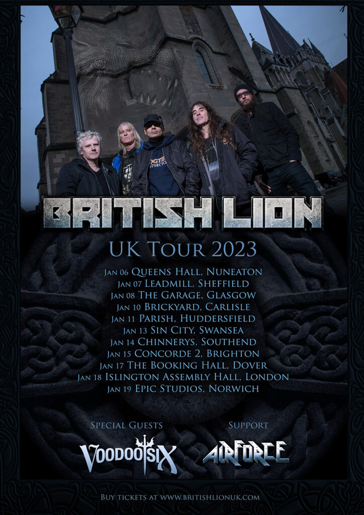 British Lion Announce Winter 2023 UK Headline Tour & Release new live